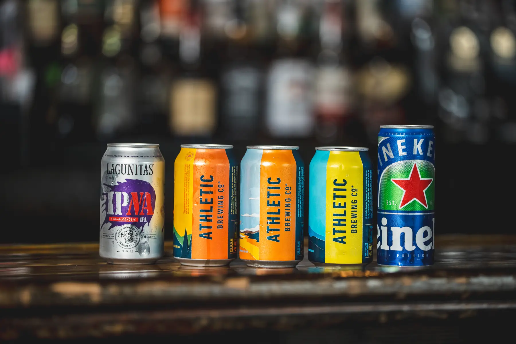 Non Alcohol Beer Options at Seven Mile Post